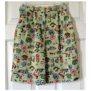 Vintage Multicolor Floral Women Shorts